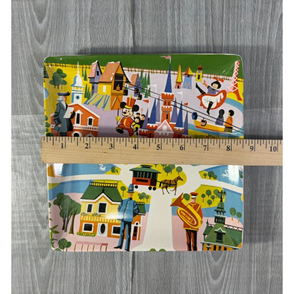 Disney World Preview Center Map Plates by Kevin Kidney & Jody Daily set x 3 - Picture 8 of 12